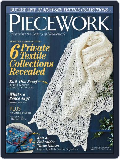 PieceWork (Digital) November 1st, 2017 Issue Cover