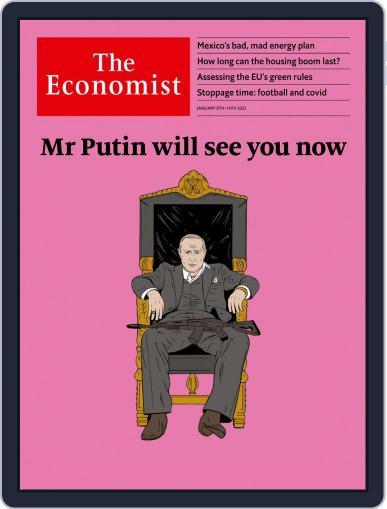 The Economist Digital Magazine January 8th, 2022 Issue Cover