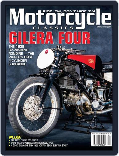 Motorcycle Classics January 1st, 2018 Digital Back Issue Cover