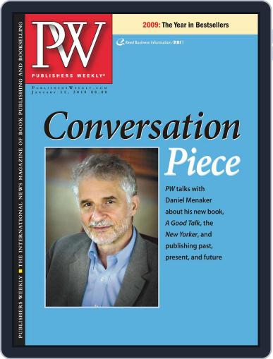Publishers Weekly January 11th, 2010 Digital Back Issue Cover