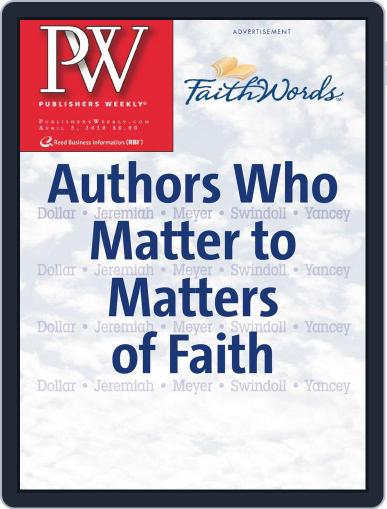 Publishers Weekly April 5th, 2010 Digital Back Issue Cover