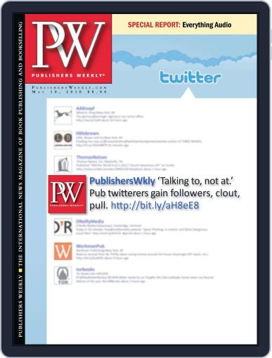 Publishers Weekly May 10th, 2010 Digital Back Issue Cover
