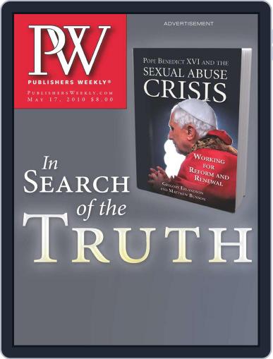 Publishers Weekly May 17th, 2010 Digital Back Issue Cover