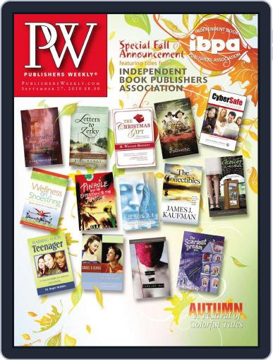 Publishers Weekly September 27th, 2010 Digital Back Issue Cover