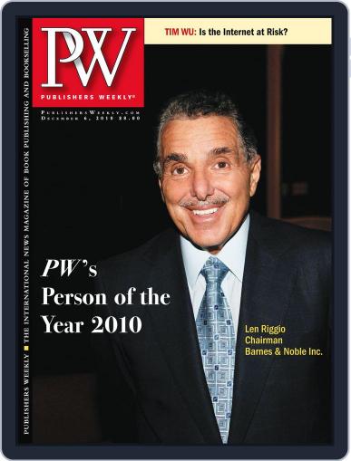 Publishers Weekly December 6th, 2010 Digital Back Issue Cover