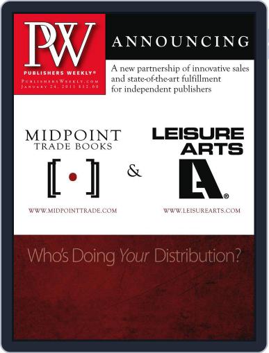 Publishers Weekly January 24th, 2011 Digital Back Issue Cover
