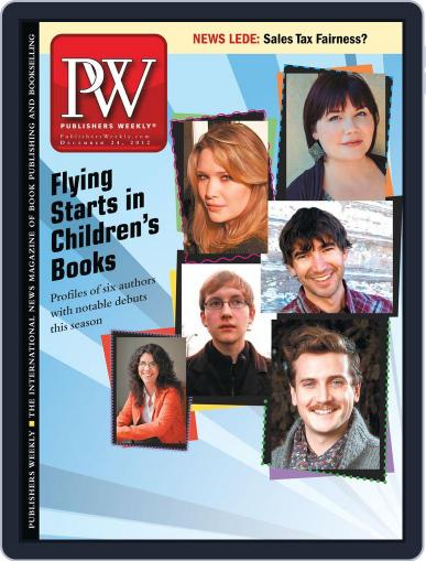 Publishers Weekly December 24th, 2012 Digital Back Issue Cover