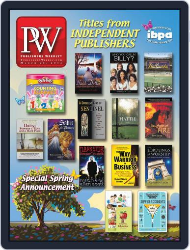 Publishers Weekly March 25th, 2013 Digital Back Issue Cover