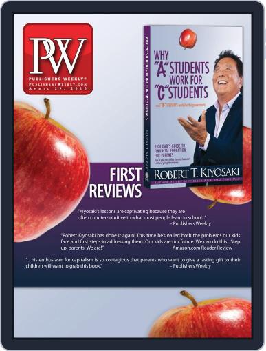 Publishers Weekly April 29th, 2013 Digital Back Issue Cover