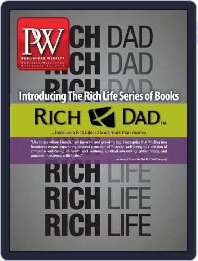Publishers Weekly September 23rd, 2013 Digital Back Issue Cover