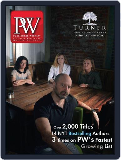 Publishers Weekly March 3rd, 2014 Digital Back Issue Cover