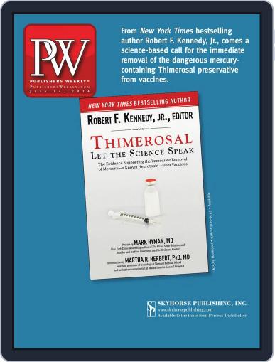 Publishers Weekly July 14th, 2014 Digital Back Issue Cover