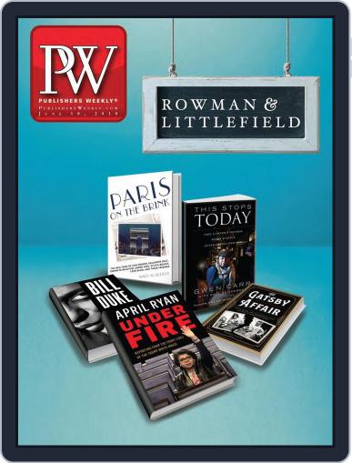 Publishers Weekly June 18th, 2018 Digital Back Issue Cover