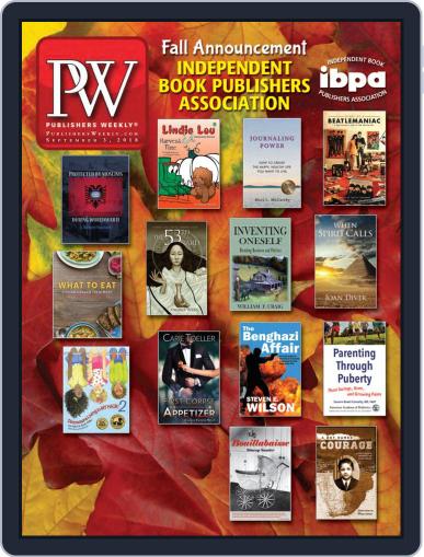 Publishers Weekly September 3rd, 2018 Digital Back Issue Cover