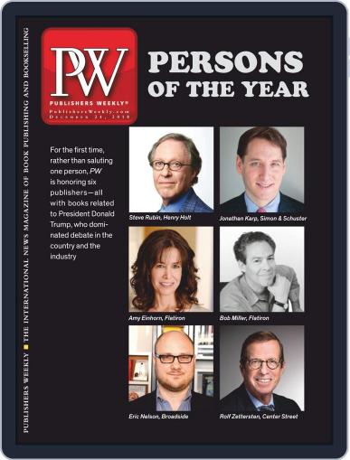 Publishers Weekly December 24th, 2018 Digital Back Issue Cover