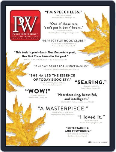 Publishers Weekly August 5th, 2019 Digital Back Issue Cover