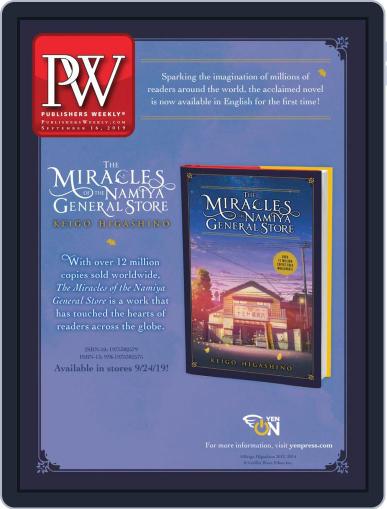 Publishers Weekly September 16th, 2019 Digital Back Issue Cover
