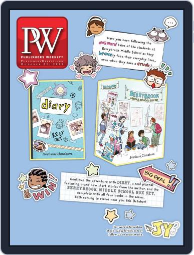 Publishers Weekly October 21st, 2019 Digital Back Issue Cover