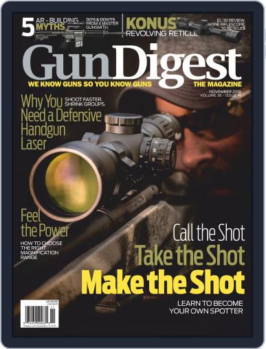 Gun Digest November 1st, 2019 Digital Back Issue Cover