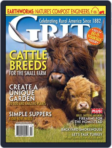 Grit November 1st, 2015 Digital Back Issue Cover