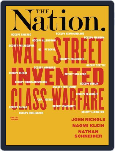 The Nation October 14th, 2011 Digital Back Issue Cover