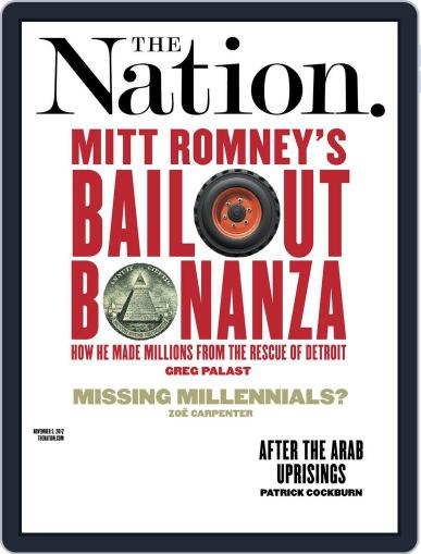 The Nation October 19th, 2012 Digital Back Issue Cover