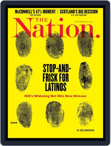 The Nation September 22nd, 2014 Digital Back Issue Cover