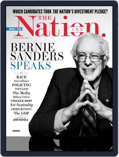 The Nation July 20th, 2015 Digital Back Issue Cover