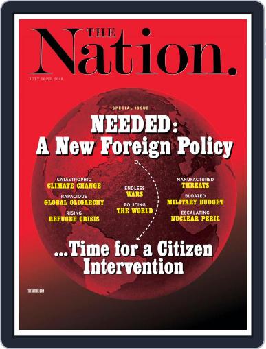 The Nation July 16th, 2018 Digital Back Issue Cover