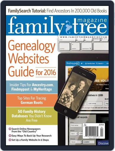 Family Tree March 8th, 2016 Digital Back Issue Cover