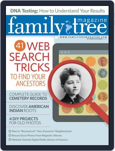 Family Tree October 1st, 2016 Digital Back Issue Cover