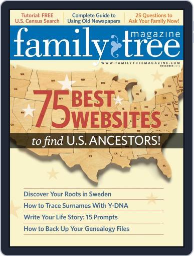 Family Tree December 1st, 2016 Digital Back Issue Cover