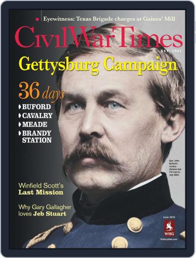 Civil War Times April 3rd, 2013 Digital Back Issue Cover