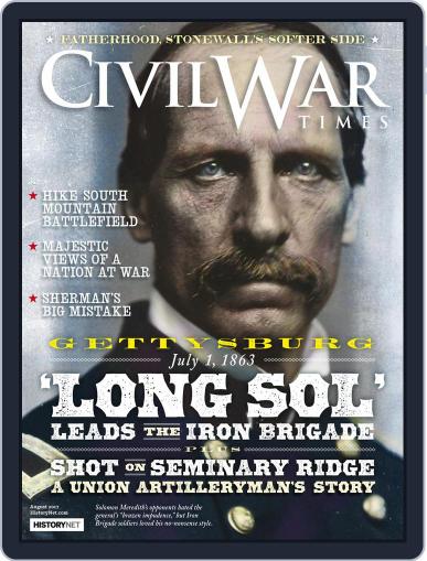 Civil War Times August 1st, 2017 Digital Back Issue Cover