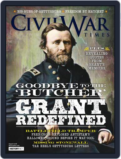 Civil War Times August 1st, 2018 Digital Back Issue Cover