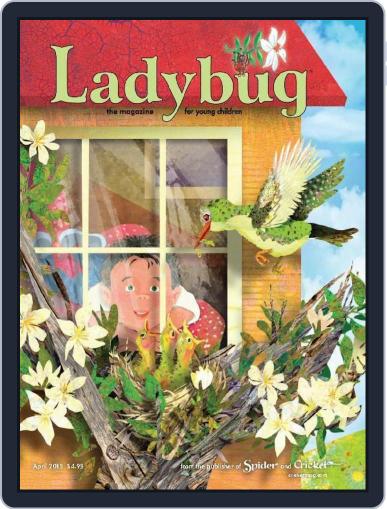 Ladybug Stories, Poems, And Songs Magazine For Young Kids And Children (Digital) April 1st, 2015 Issue Cover