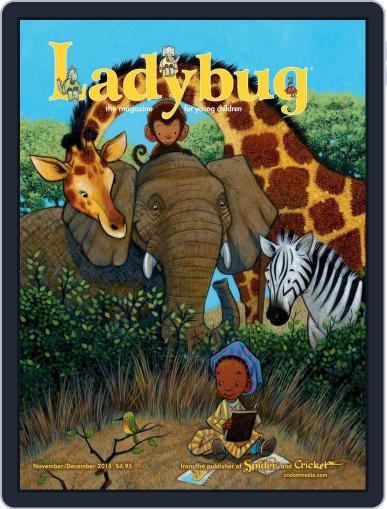 Ladybug Stories, Poems, And Songs Magazine For Young Kids And Children (Digital) November 1st, 2015 Issue Cover