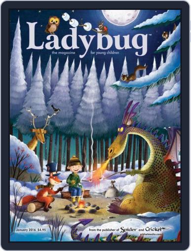 Ladybug Stories, Poems, And Songs Magazine For Young Kids And Children (Digital) January 1st, 2016 Issue Cover