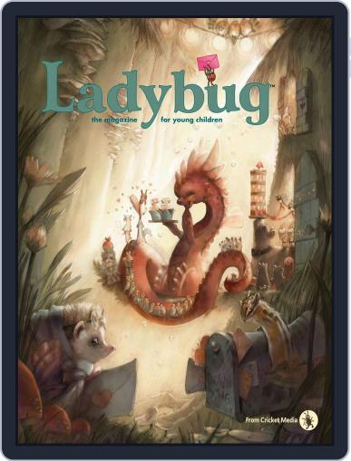 Ladybug Stories, Poems, And Songs Magazine For Young Kids And Children (Digital) February 1st, 2017 Issue Cover
