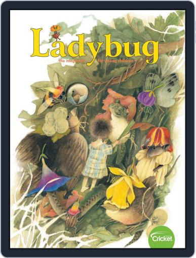 Ladybug Stories, Poems, And Songs Magazine For Young Kids And Children April 1st, 2019 Digital Back Issue Cover