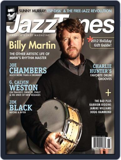 JazzTimes October 29th, 2012 Digital Back Issue Cover