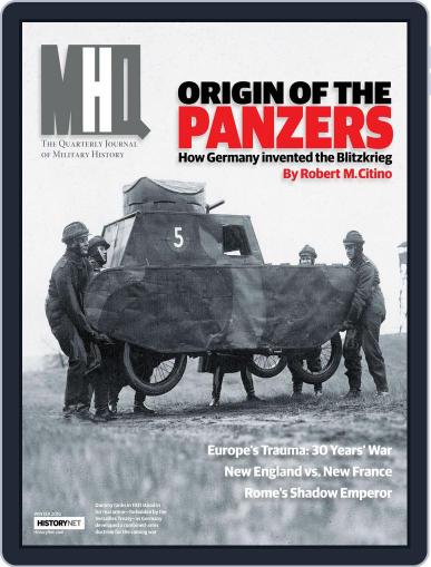 MHQ: The Quarterly Journal of Military History November 3rd, 2015 Digital Back Issue Cover