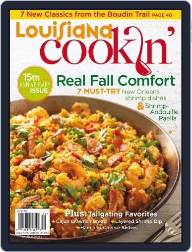 Louisiana Cookin' October 1st, 2012 Digital Back Issue Cover