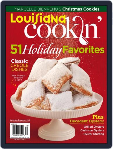 Louisiana Cookin' November 1st, 2012 Digital Back Issue Cover