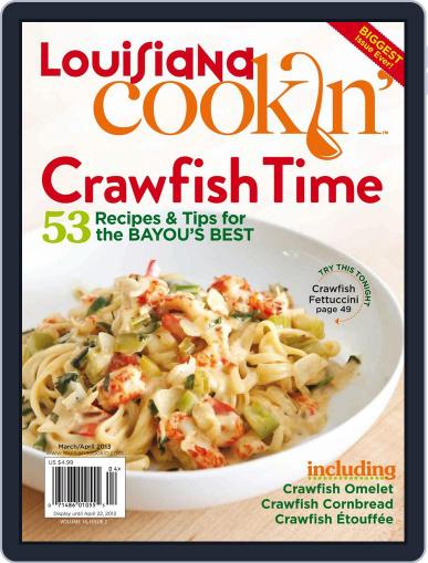 Louisiana Cookin' March 1st, 2013 Digital Back Issue Cover