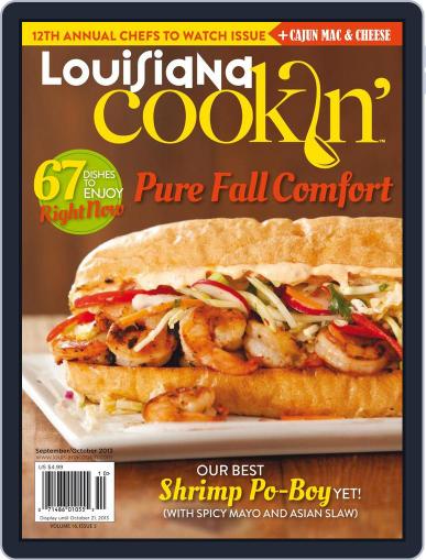 Louisiana Cookin' September 1st, 2013 Digital Back Issue Cover
