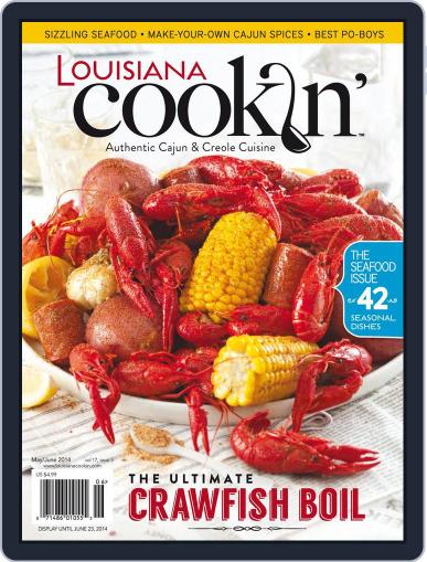 Louisiana Cookin' May 2nd, 2014 Digital Back Issue Cover