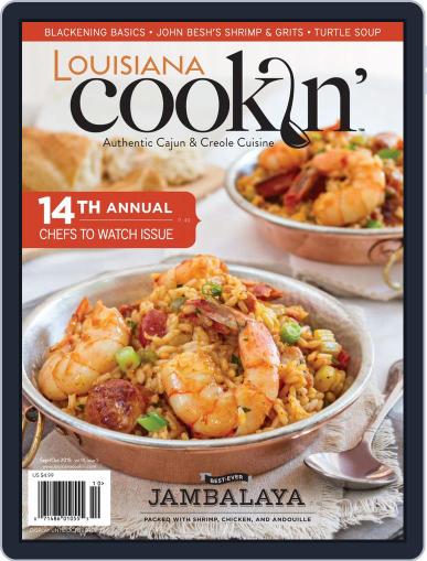 Louisiana Cookin' September 2nd, 2015 Digital Back Issue Cover