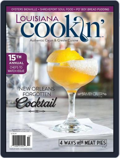 Louisiana Cookin' (Digital) September 2nd, 2016 Issue Cover