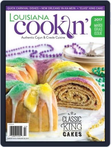 Louisiana Cookin' (Digital) January 2nd, 2017 Issue Cover